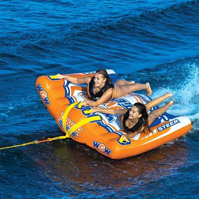 WOW Watersports Power Steer 2P Steerable Deck Tube, 22-WTO-4112