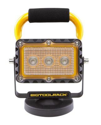 BigToolRack 500 Lumen LED Rechargeable Site Lamp with Magnetic Base