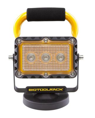 BigToolRack 500 Lumen LED Rechargeable Site Lamp with Magnetic Base