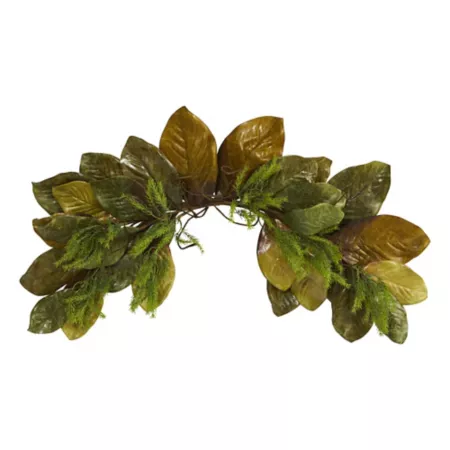 Nearly Natural 35" Artificial Fall Magnolia Leaf Decoration Artificial Plants & Flowers