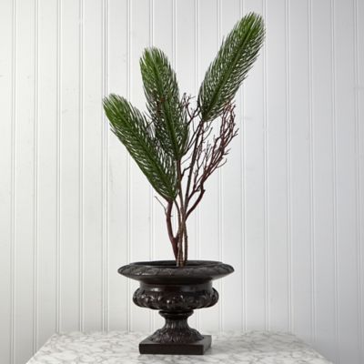 Image showing  45 in. Pine Artificial Flowers, 3-Pack