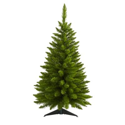 Image showing  3 ft. Providence Pine Artificial Christmas Tree with Clear LED Lights