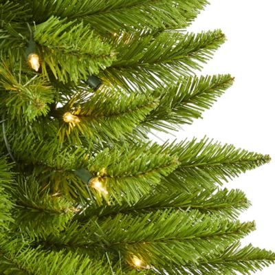 Image showing  3 ft. Providence Pine Artificial Christmas Tree with Clear LED Lights