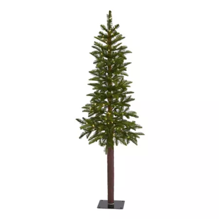 Nearly Natural 5-Foot Alaskan Alpine Artificial Christmas Tree with Multi-Function LED Lights Artificial Christmas Trees