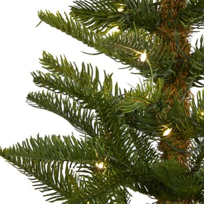 Image showing  5 ft. Alaskan Alpine Artificial Christmas Tree with Multifunction LED Lights