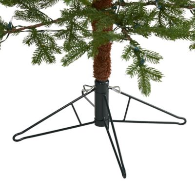 Image showing  6.5 ft. Fairbanks Fir Artificial Christmas Tree with LED Lights