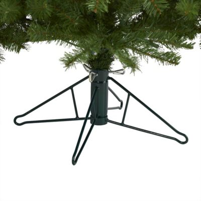 Image showing 4 th Nearly Natural 6 ft. Springfield Artificial Christmas Tree with 300 Warm Clear Lights and 596 Tips