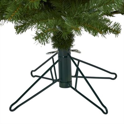 Image showing  5 ft. Vancouver Spruce Artificial Christmas Tree with Warm White Lights and Bendable Branches