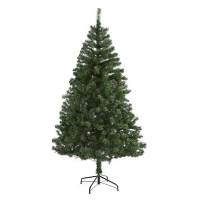 Nearly Natural 6 ft. Northern Tip Pine Artificial Christmas Tree