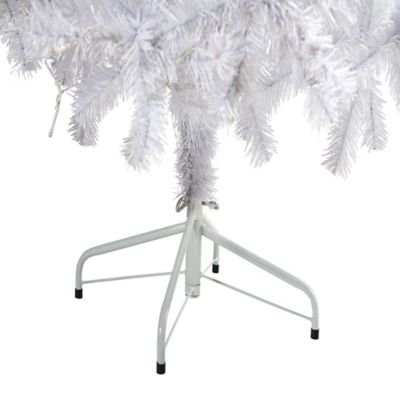 Image showing  6 ft. White Artificial Christmas Tree with Bendable Branches