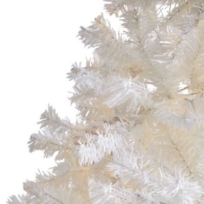 Image showing  7 ft. White Artificial Christmas Tree with Bendable Branches