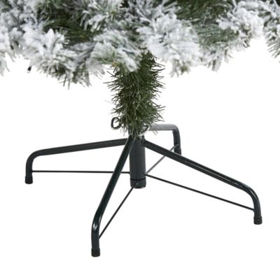 Image showing  6 ft. Flocked West Virginia Fir Artificial Christmas Tree