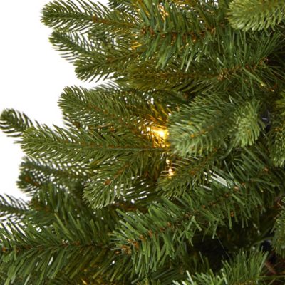 Image showing  3 ft. Washington Fir Artificial Christmas Tree with Clear Lights