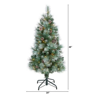 Image showing  4 ft. Frosted-Tip British Columbia Mountain Pine Artificial Christmas Tree