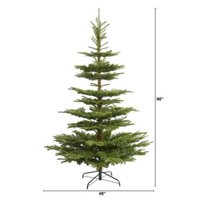 Image showing  7.5 ft. Layered Washington Spruce Artificial Christmas Tree with Bendable Branches