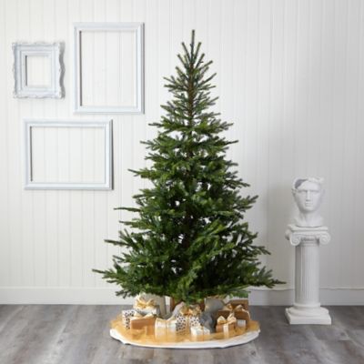 Image showing  7 ft. North Carolina Spruce Artificial Christmas Tree with Bendable Branches