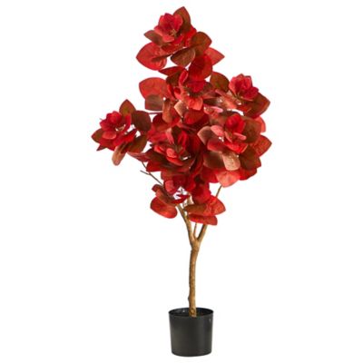 Nearly Natural 3 ft. Autumn Pomegranate Artificial Tree