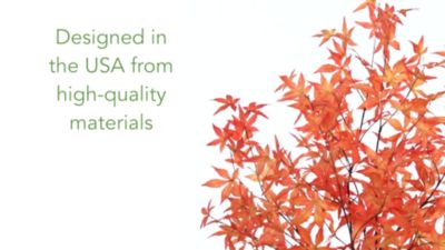 Image showing  5 ft. Autumn Maple Artificial Tree, Orange