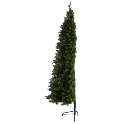 Image showing  8 ft. Grand Teton Spruce Flat Back Artificial Christmas Tree