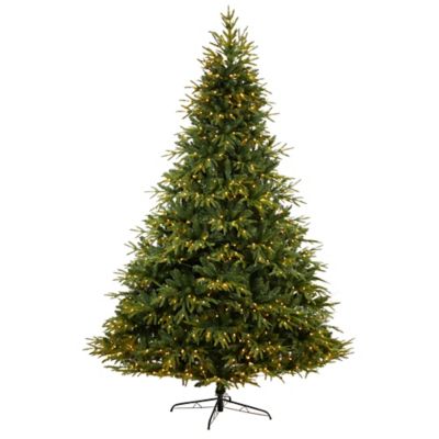 Nearly Natural 9 ft. Colorado Mountain Fir Natural Look Artificial Christmas Tree