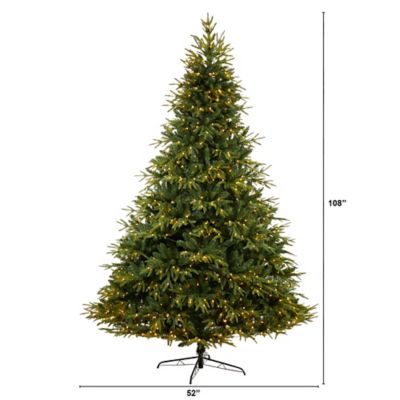 Image showing  9 ft. Colorado Mountain Fir Natural Look Artificial Christmas Tree