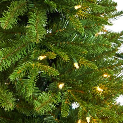 Image showing  3 ft. Finland Fir Artificial Christmas Tree in Decorative Planter