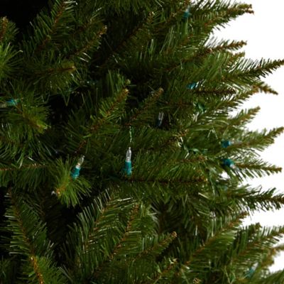 Image showing  7.5 ft. Vermont Spruce Artificial Christmas Tree with LED Lights