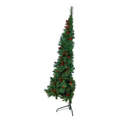 Image showing  6 ft. Flat Back Montreal Mountain Pine Artificial Christmas Tree