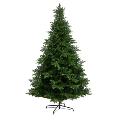 Image showing  9 ft. North Carolina Spruce Artificial Christmas Tree with Clear Lights and Bendable Branches
