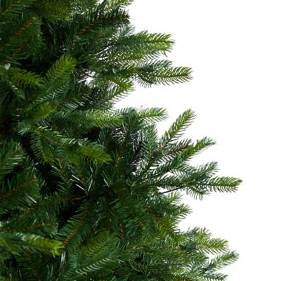 Image showing  9 ft. North Carolina Spruce Artificial Christmas Tree with Clear Lights and Bendable Branches