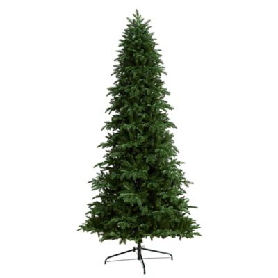 Image showing  9 ft. South Carolina Fir Artificial Christmas Tree with Clear Lights and Bendable Branches