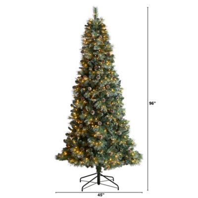 Image showing  8 ft. Frosted Tip British Columbia Mountain Pine Artificial Christmas Tree