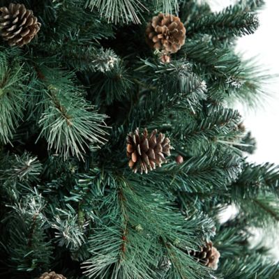Image showing  9 ft. Frosted Tip British Columbia Mountain Pine Artificial Christmas Tree