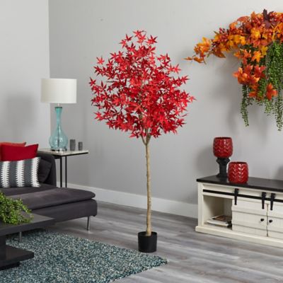 Image showing  6 ft. Artificial Maple Tree, Fall Decor