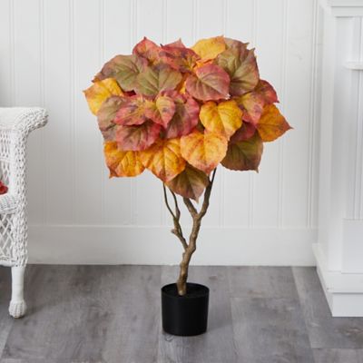Image showing  3 ft. Artificial Autumn Umbrella Ficus Tree