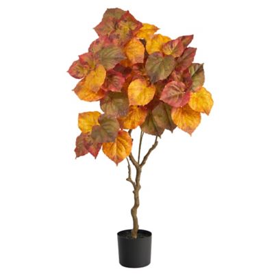 Nearly Natural 4 ft. Artificial Umbrella Ficus Tree