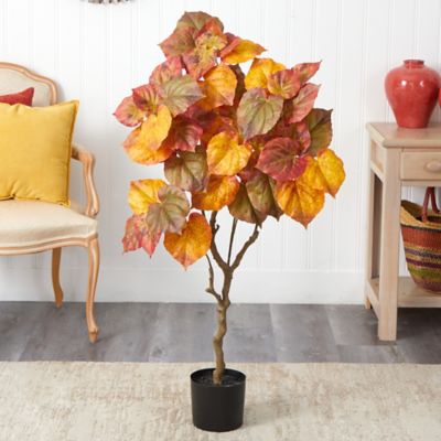 Image showing  4 ft. Artificial Umbrella Ficus Tree