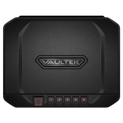 Vaultek 1 Handgun VS20i Compact Bluetooth Enabled Biometric Gun Safe with Rechargeable Battery and Interior Lighting, Black -  VS20i-BK