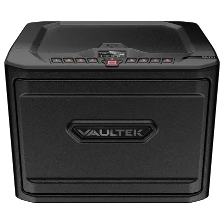 Vaultek 8 2 001 cu MX Series Mxi Gun Safe Biometric/Keypad Quick Access Rechargeable Bluetooth Black Gun Safes