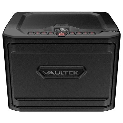 Vaultek MX Series NMXi, Quick Access 8-Gun Biometric/Keypad Rechargeable WiFi Gun Safe, Black