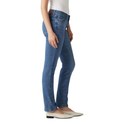 Image showing  Women's Straight Fit Mid-Rise Classic Jeans