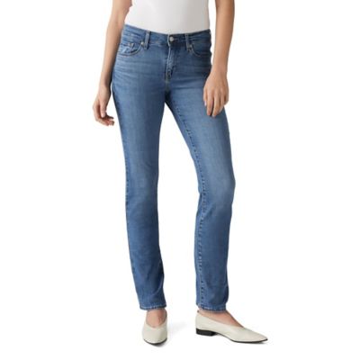 Image showing  Women's Straight Fit Mid-Rise Classic Jeans
