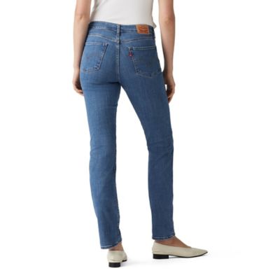 Image showing  Women's Straight Fit Mid-Rise Classic Jeans