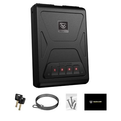 Image showing  1 Gun 272.2 cu. ft. Biometric/Keypad Lock Barikade Series 1 Gun Safe, Black