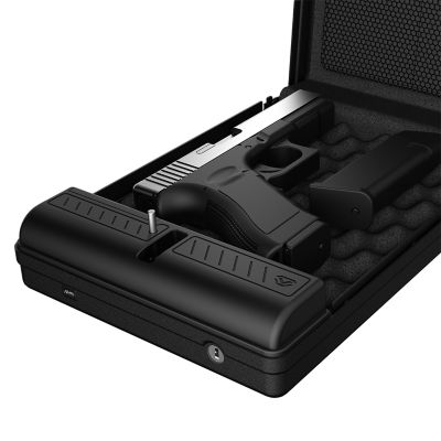 Image showing  1 Gun 272.2 cu. ft. Biometric/Keypad Lock Barikade Series 1 Gun Safe, Black