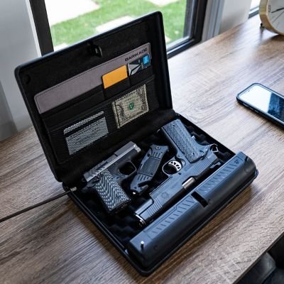 Image showing 7 th Vaultek Barikade Series 2, 1 Handgun, Biometric/Keypad, Pistol Safe, Black