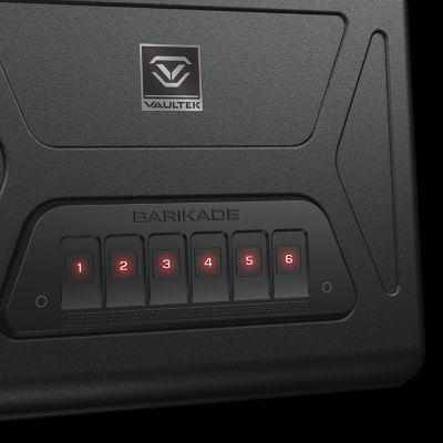 Image showing  1 Gun 272.2 cu. ft. Electronic Lock Barikade Series 2 Gun Safe, Black