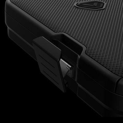 Image showing  1 Gun 161.44 cu. ft. Electronic/Keypad Lock LifePod Handgun Case, Weather Resistant/Waterproof, Black