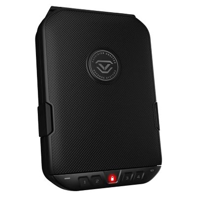 Vaultek LifePod 2.0 Weather Resistant, 1 Handgun, E-Lock, Keypad, Pistol Safe, Black Pistol Safe