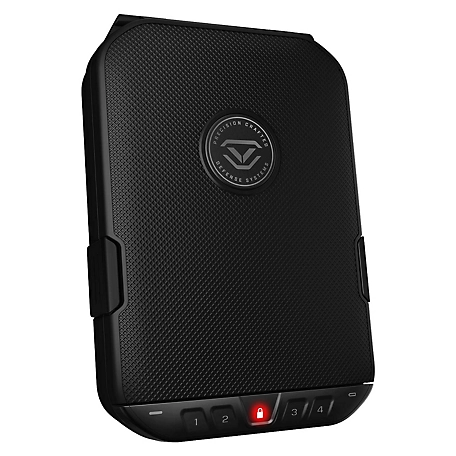Vaultek LifePod 2.0, Weather Resistant 1-Gun Water Resistant E-Lock Keypad Gun Safe, Black